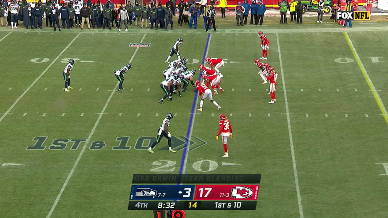 Kansas City Chiefs defensive tackle Chris Jones' hitstick tackle on