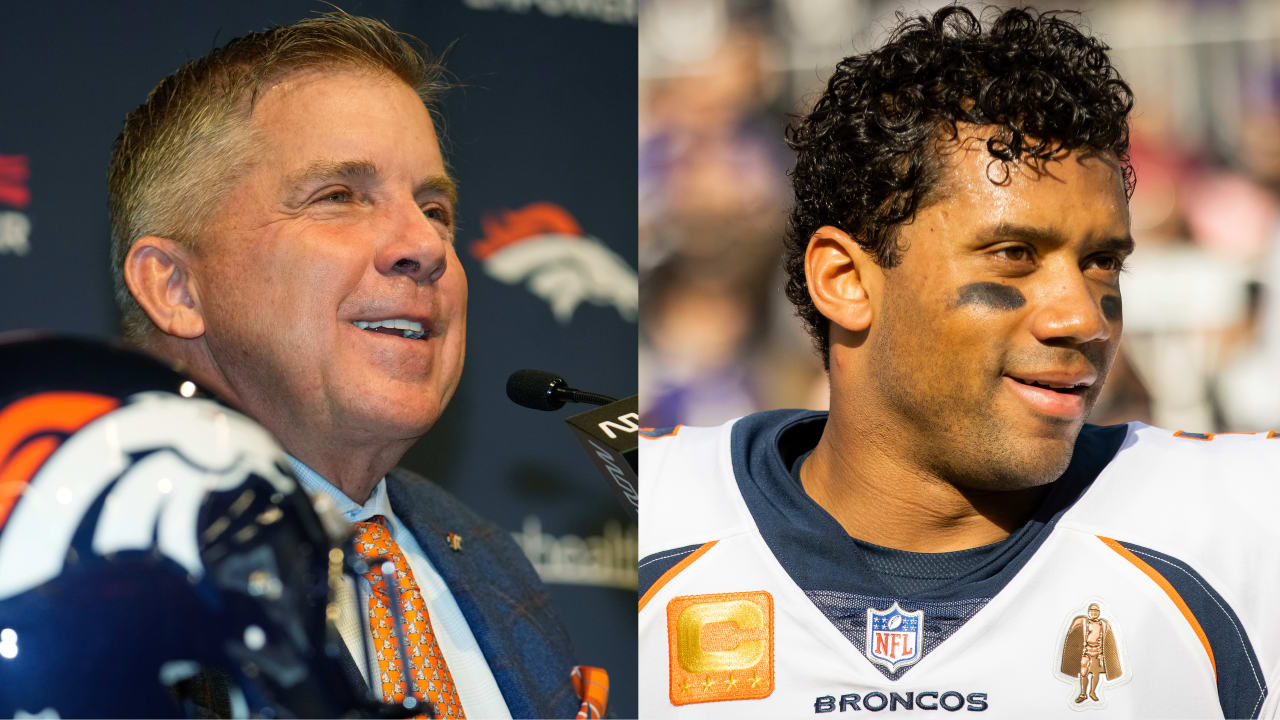 Sean Payton introduced as Broncos head coach, discusses plan for QB Russell  Wilson