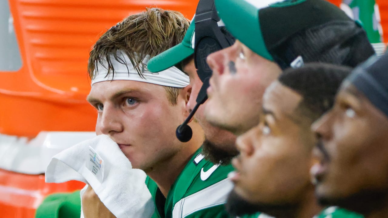 QB Zach Wilson after three-INT showing in Jets' loss: 'I need to be better'