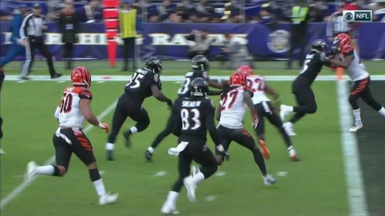 Baltimore Ravens running back Alex Collins, Gus Edwards find the end ...