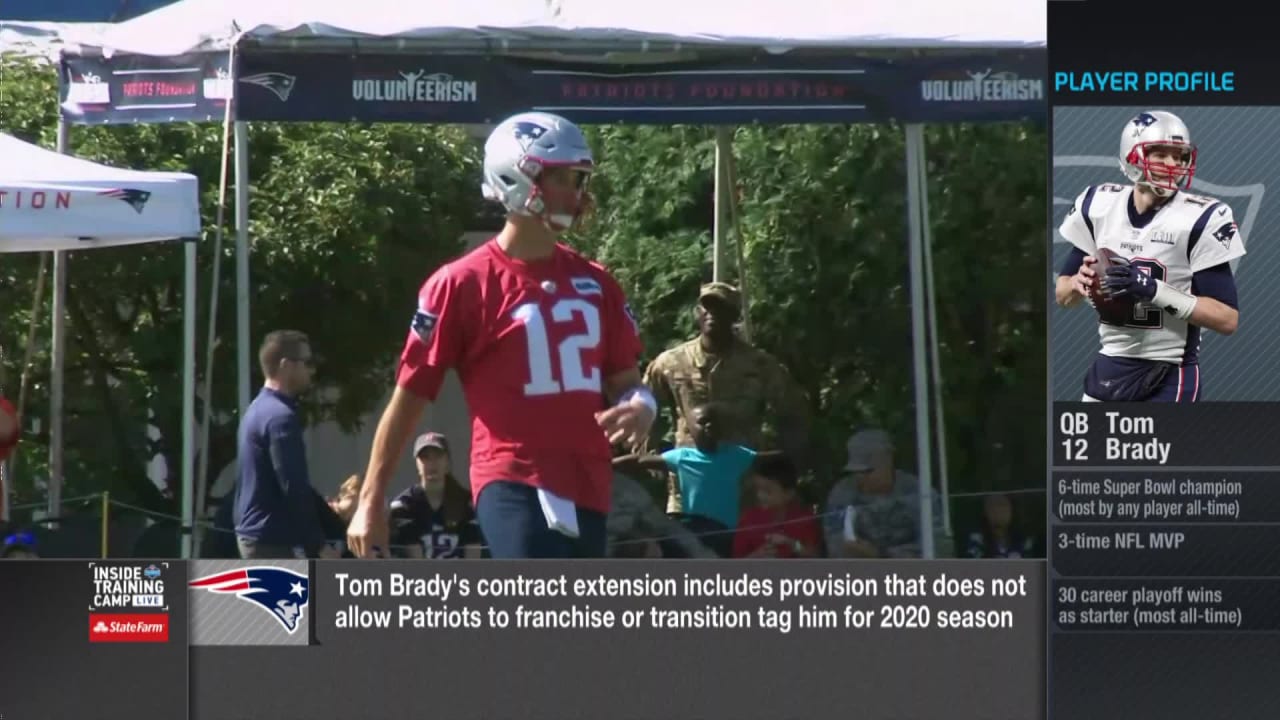 Tom Brady Signs Contract Extension With The Patriots Through 2019