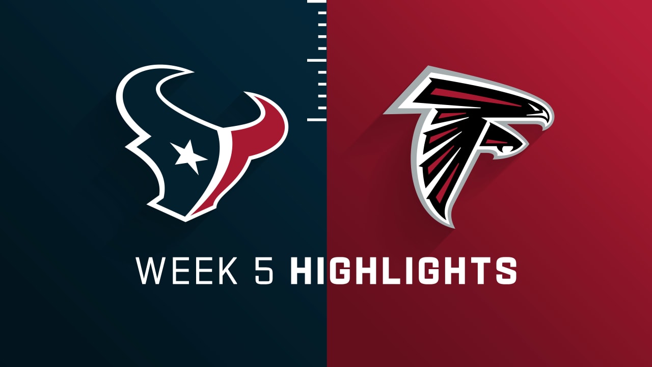 Full Game Highlights: Texans vs. Falcons highlights