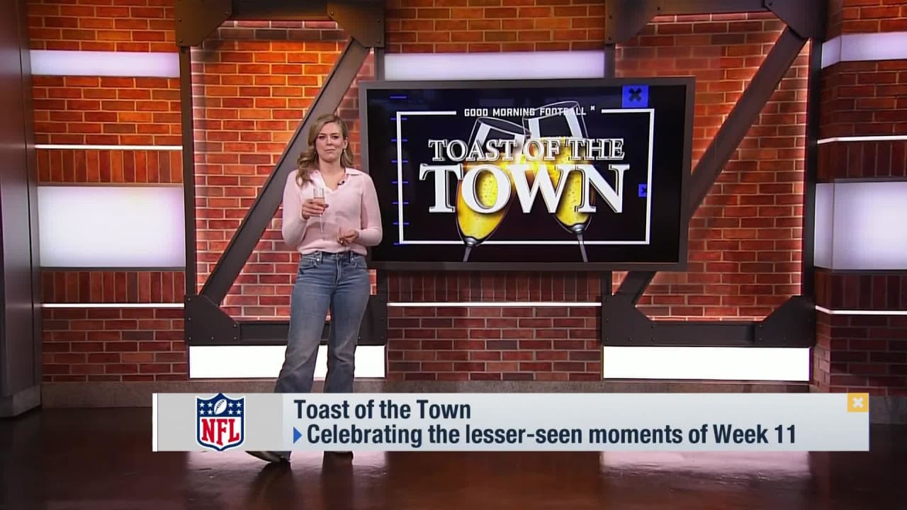 NFL Network's Jamie Erdahl's Toast of the Town for Week 11