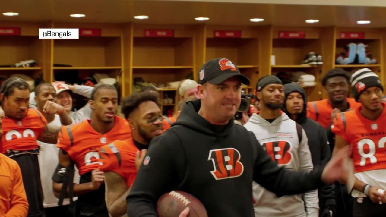 Head coach Zac Taylor's postgame locker room speech to Cincinnati