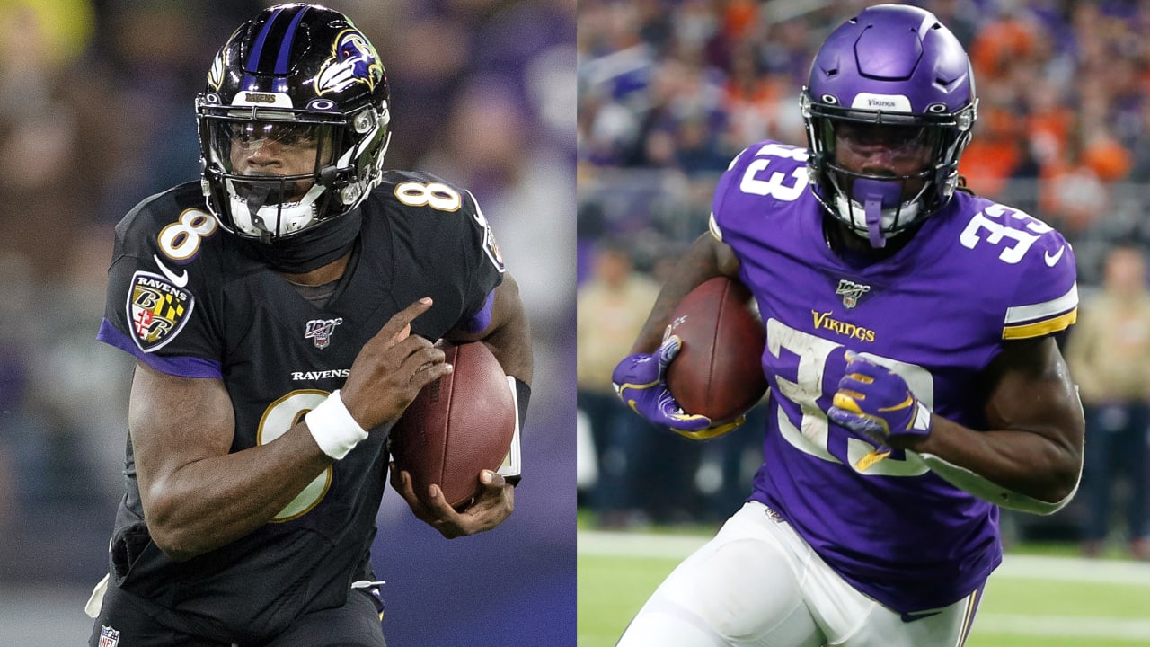 Lamar Jackson x Dalvin Cook Jersey Swap