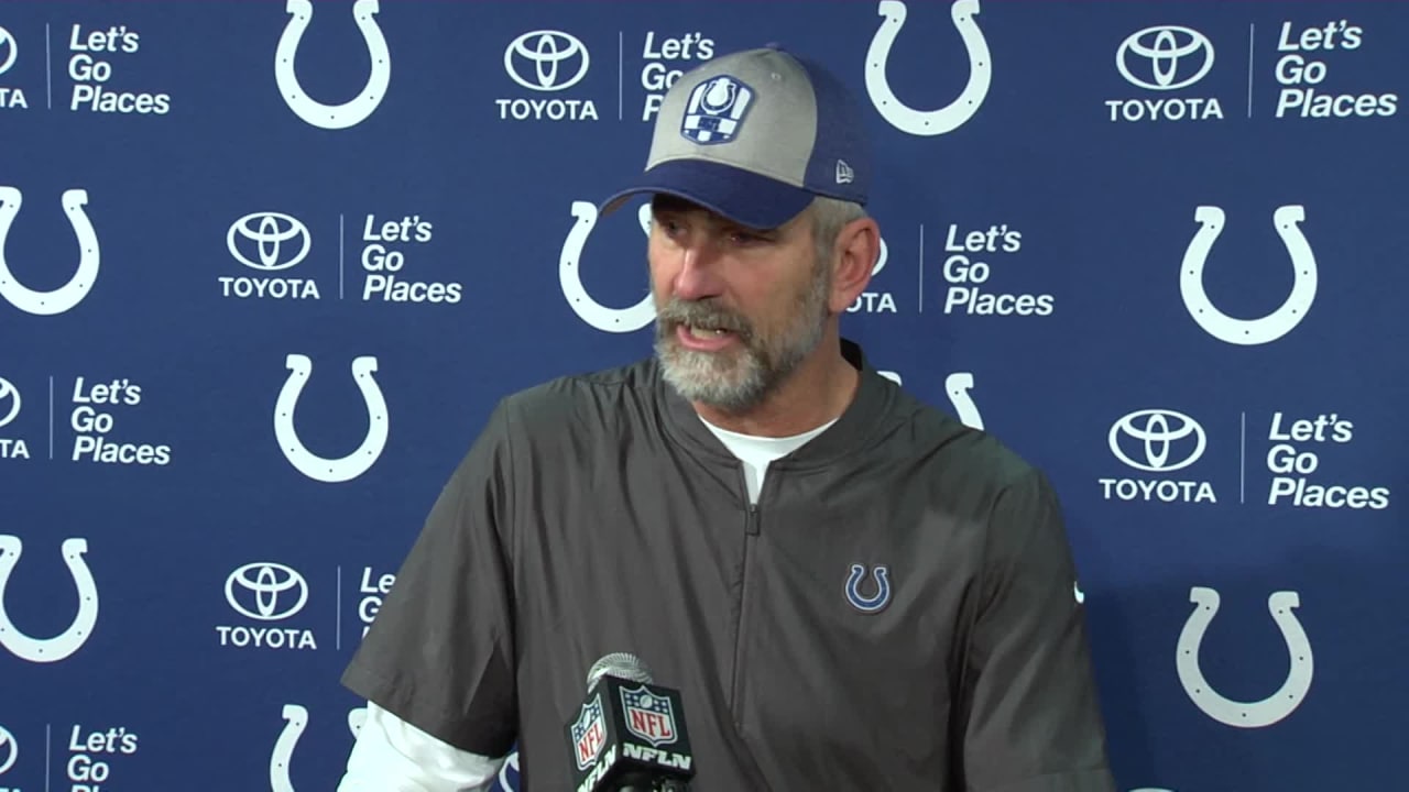 Colts postgame press conference