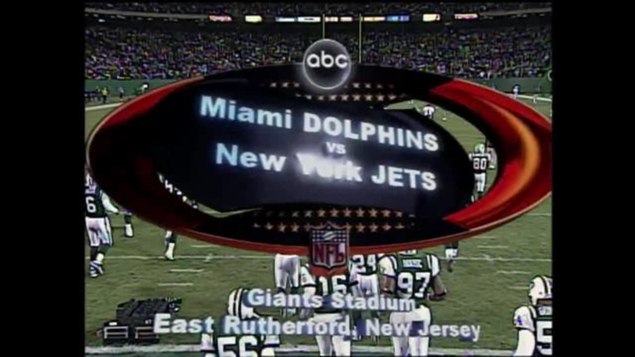 Full NFL Game: Dolphins vs. Jets - Week 8, 2000