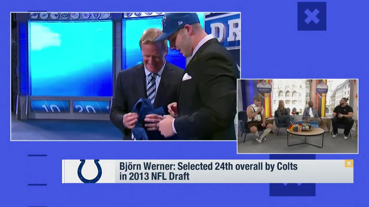 Former outside linebacker Björn Werner details what being drafted to