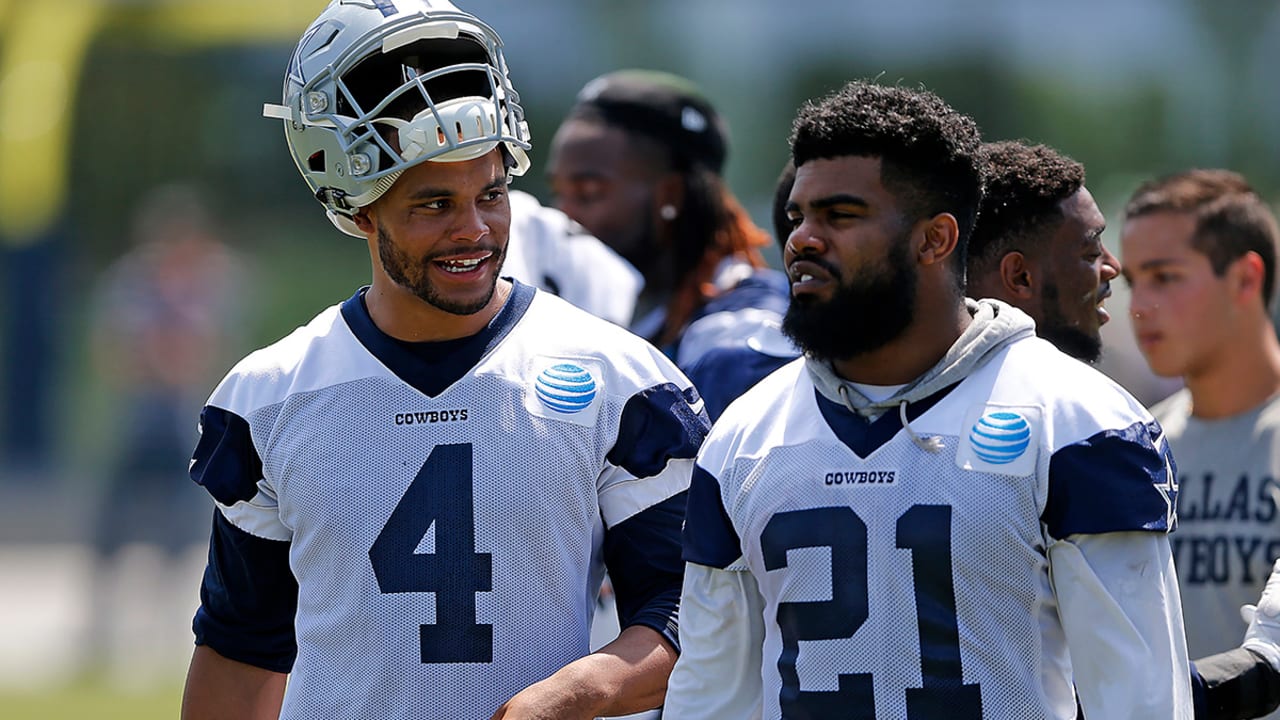 Dak Prescott doesn't forget Ezekiel Elliott and gives an update on his  situation: Does he expect a move from the Cowboys?