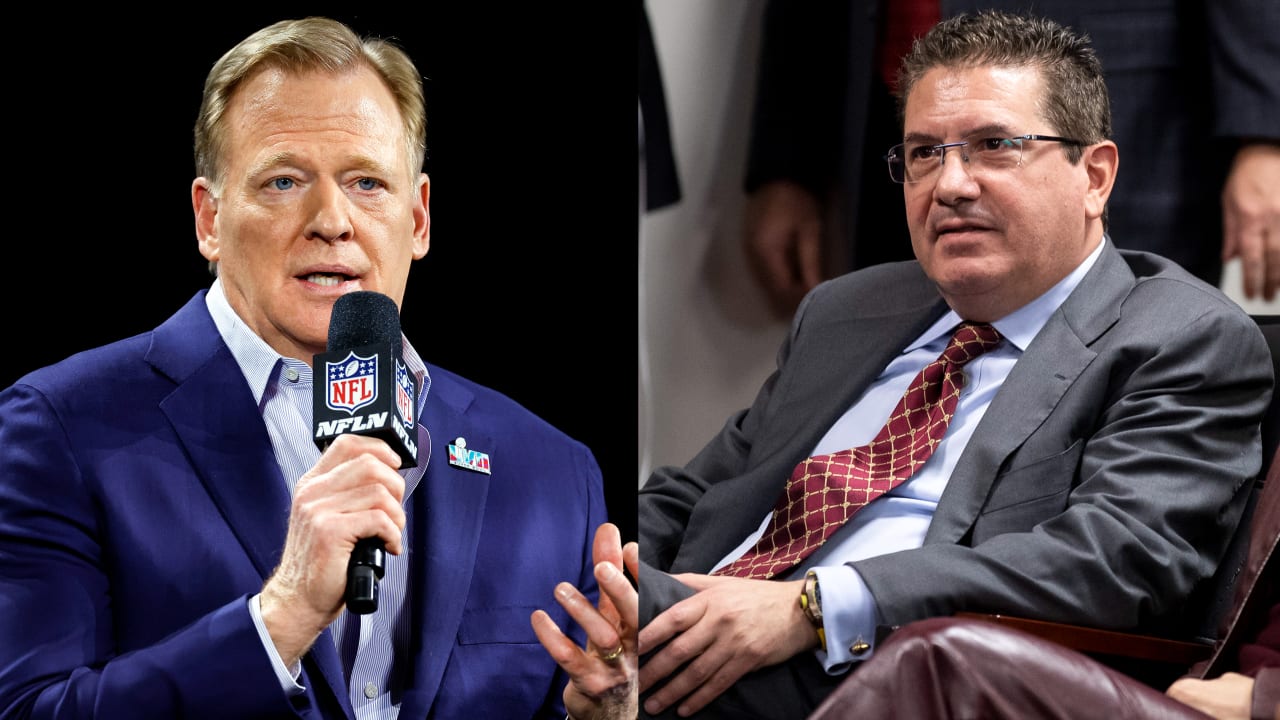 WATCH! NFL Commissioner Roger Goodell introduces new Washington Commanders  owner Josh Harris - Hogs Haven