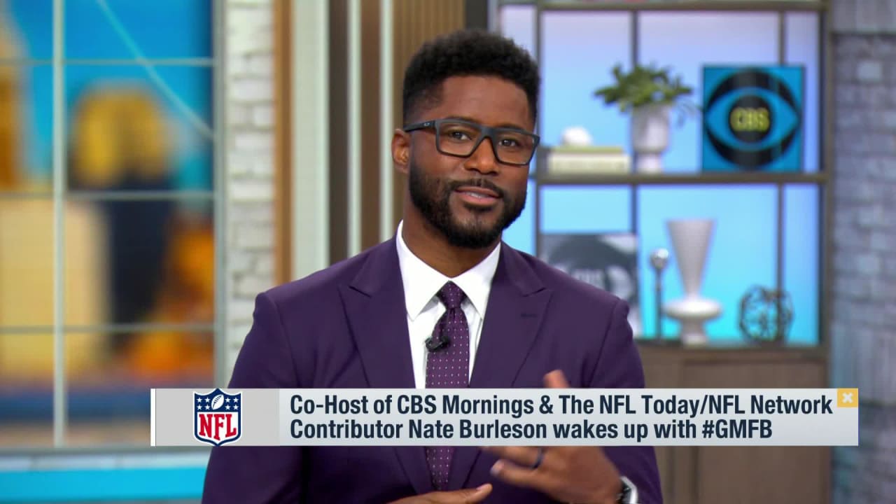 New OBJ Jersey Goes to Nate Burleson on Good Morning Football