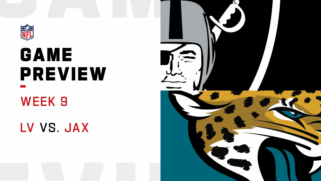 Raiders-Jaguars Week 9 preview: 5 things to watch Sunday - Silver And Black  Pride