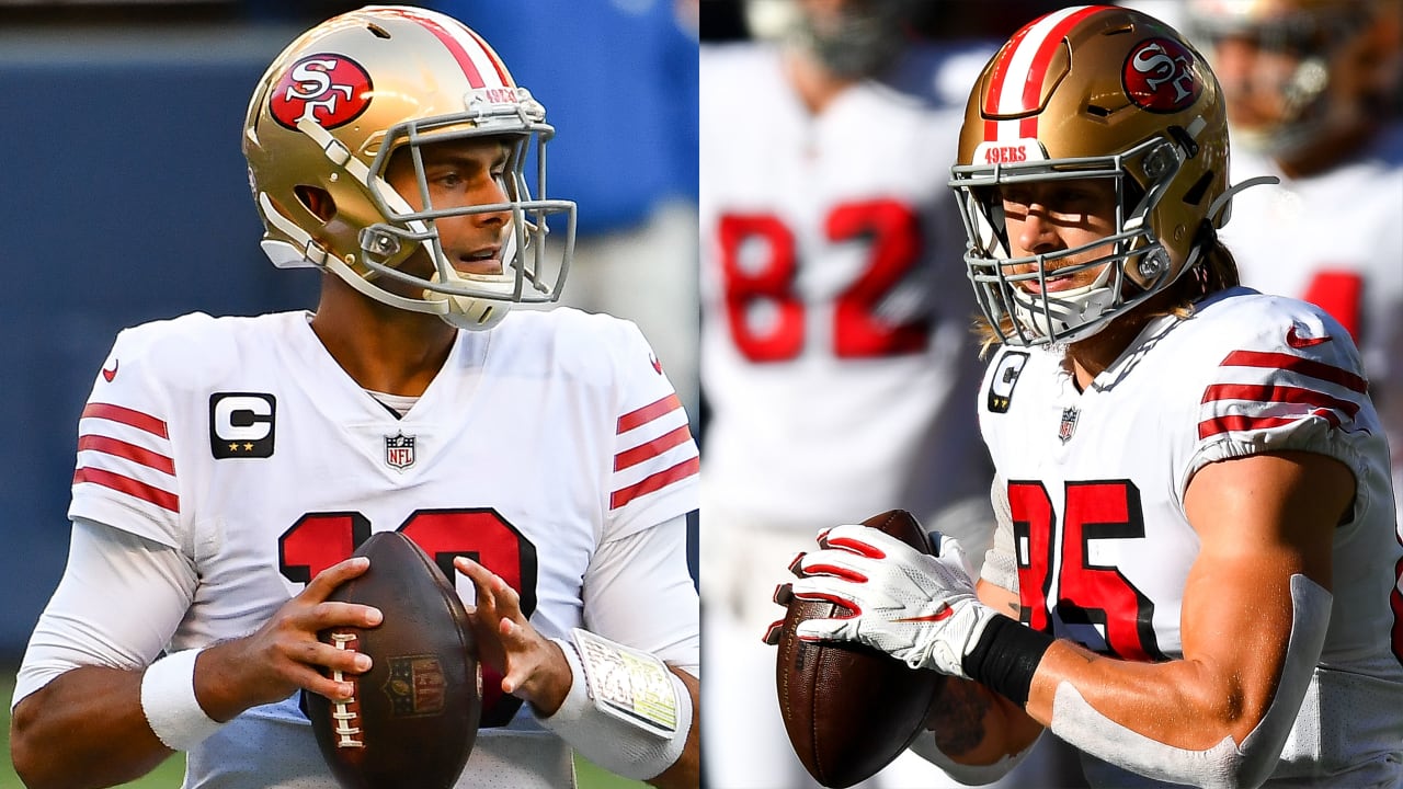 Jimmy Garoppolo, George Kittle limp off in 49ers' 37-27 loss to Seahawks