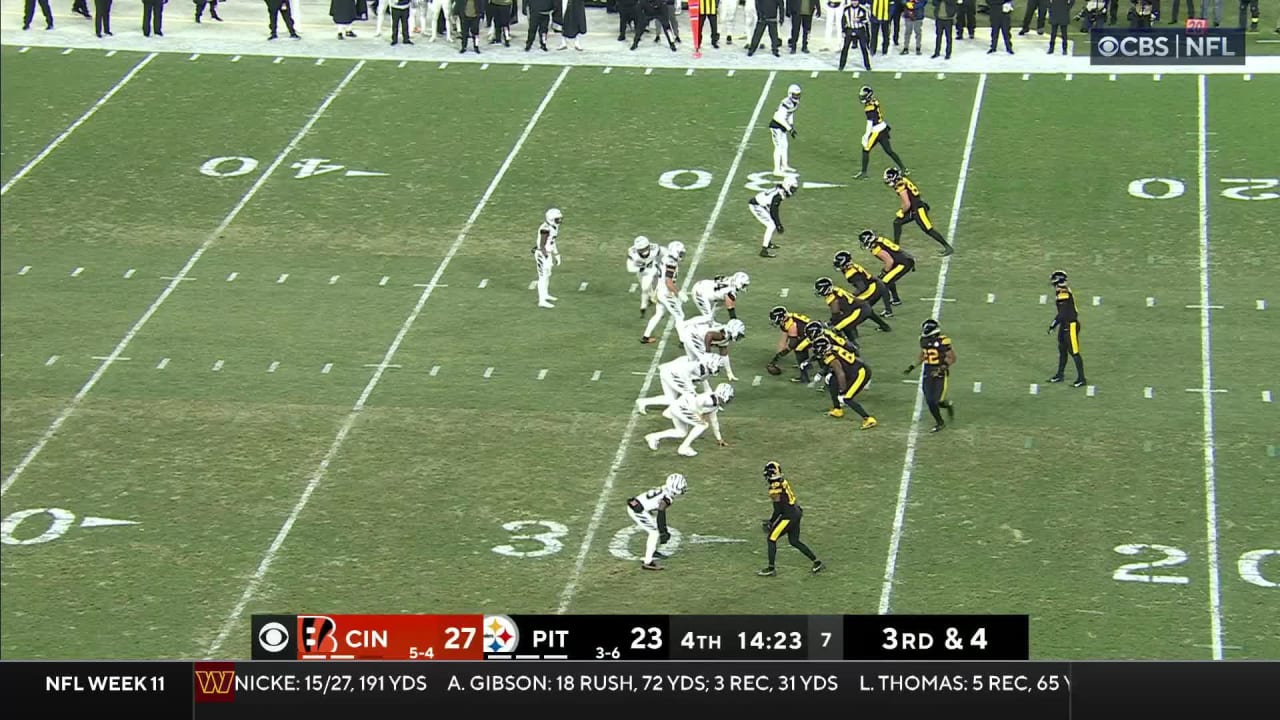 Greg Gumbel in awe of Pittsburgh Steelers wide receiver Pickens