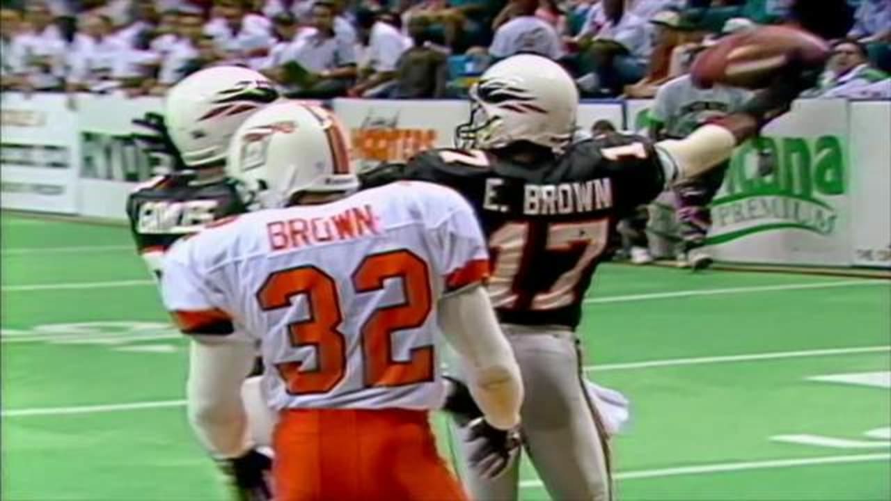 Antonio Brown’s dad’s highlights from Arena Football League