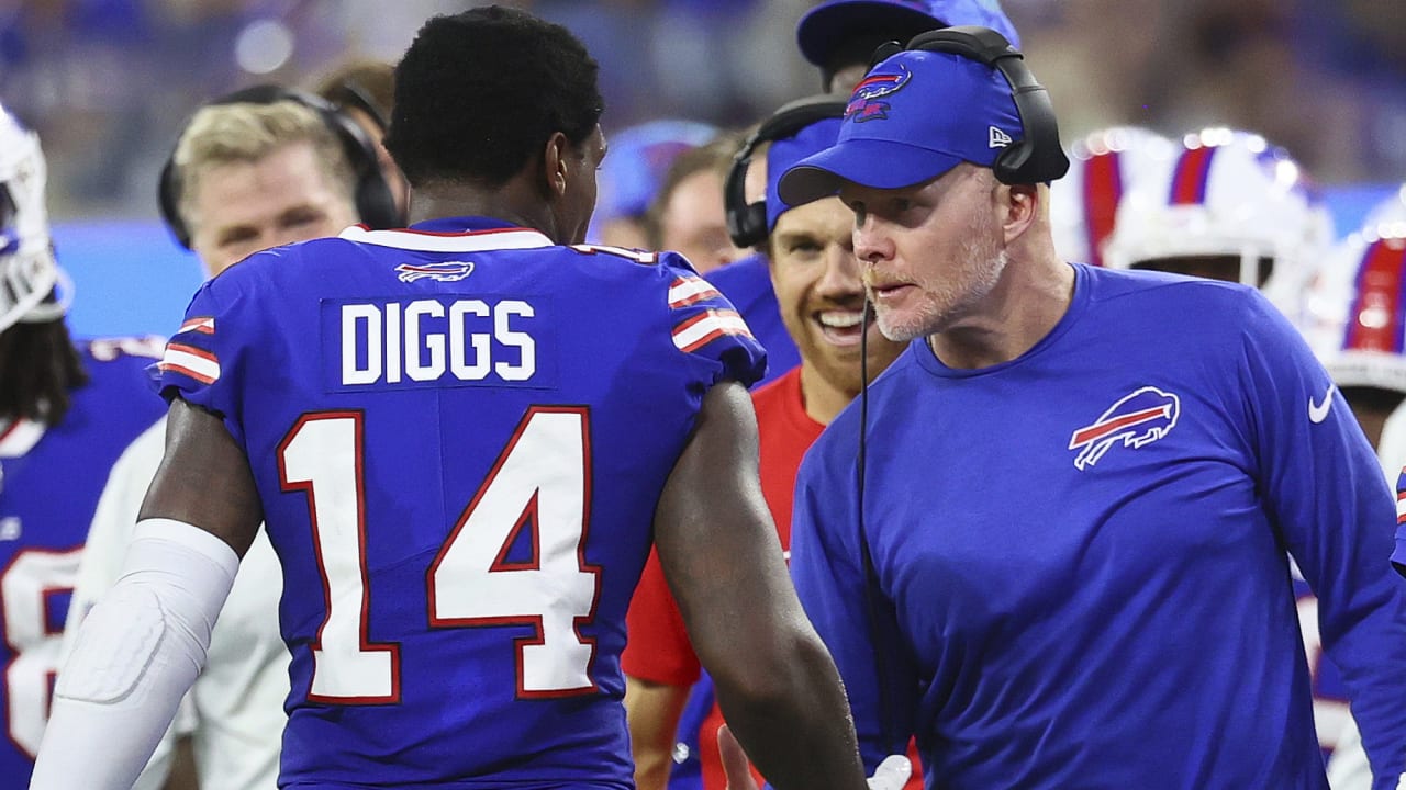 Bills HC Sean McDermott clarifies situation with Stefon Diggs: Tuesday's  absence was excused, issues 'resolved