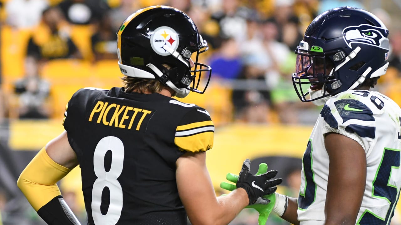 Kenny Pickett, Steelers starters look dominant in first drive against  Falcons