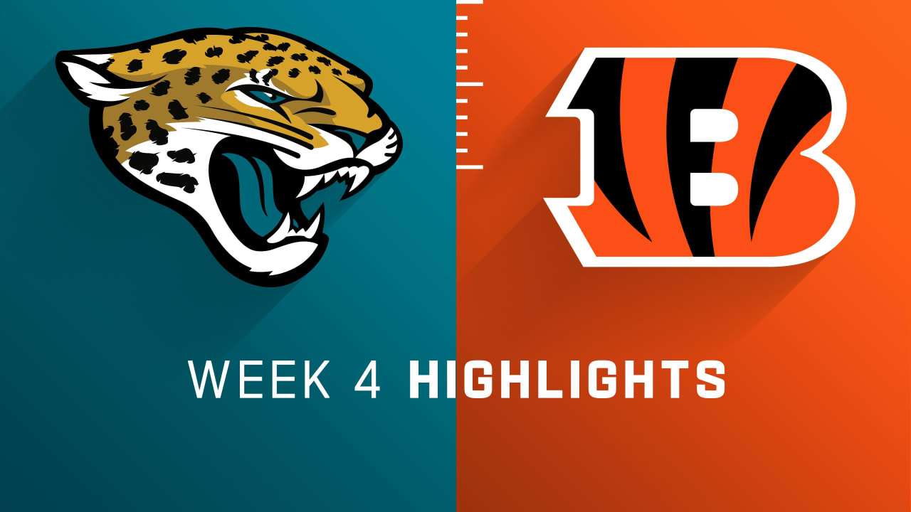 Watch the highlights of the Jacksonville Jaguars against the Cincinnati