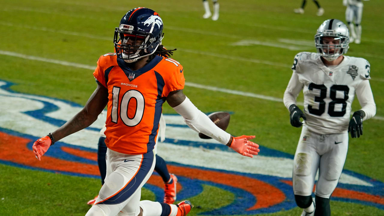 Can'tMiss Play Denver Broncos wide receiver Jerry Jeudy's 92YARD TD