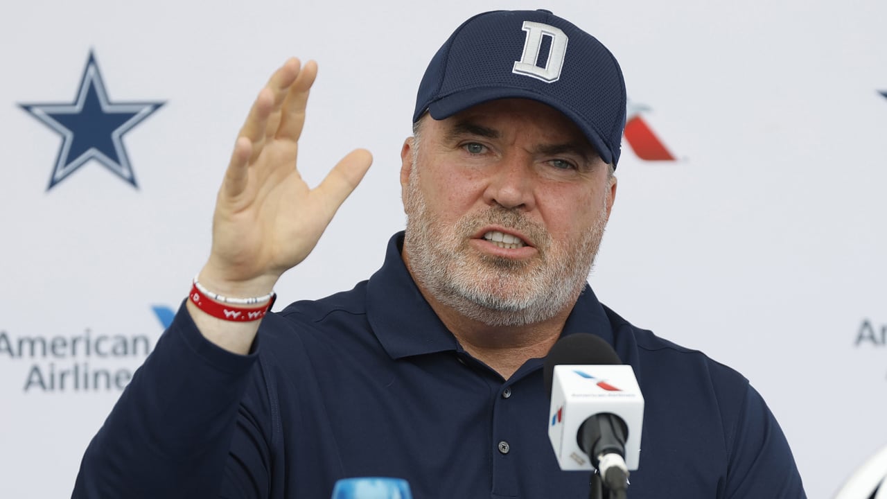 Dallas Cowboys head coach Mike McCarthy discusses his weight loss ahead