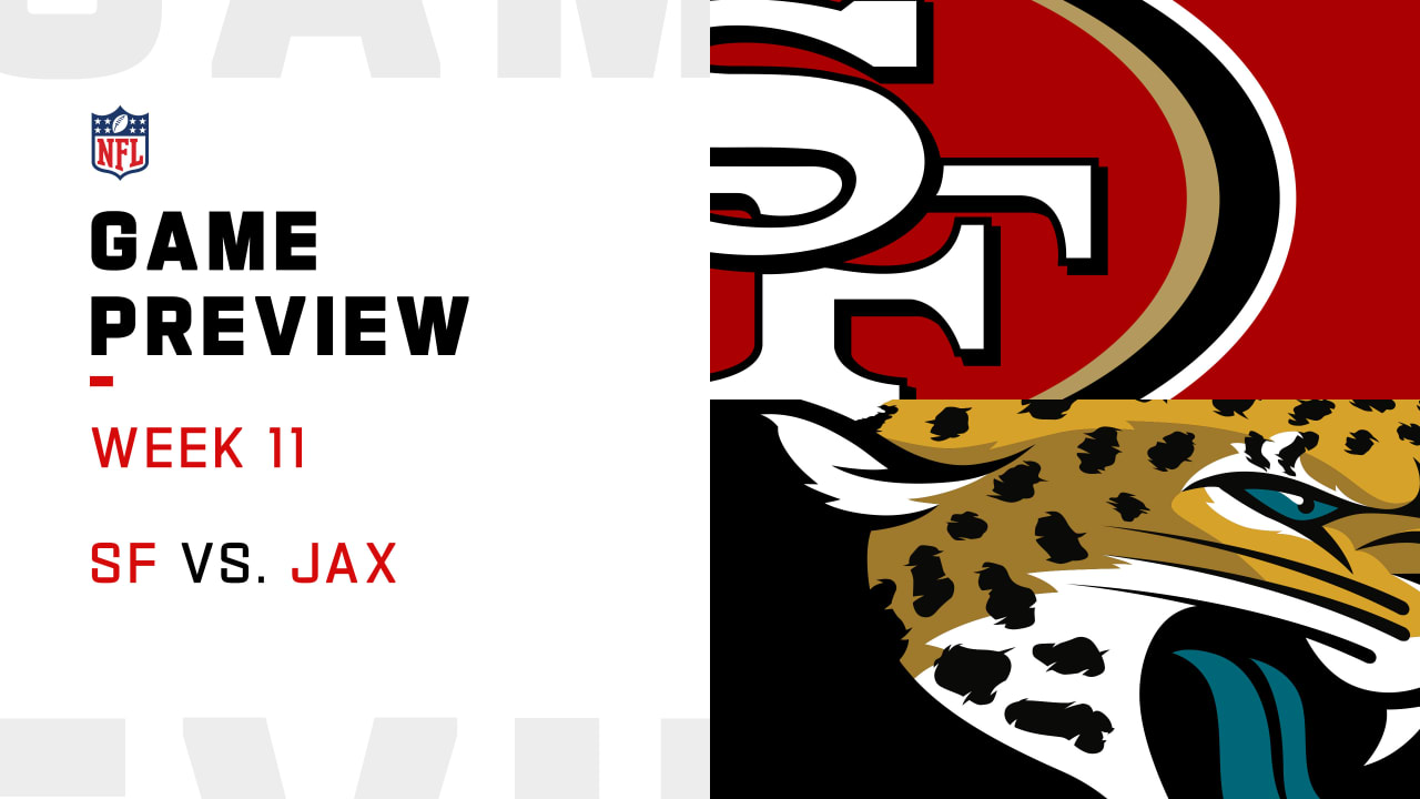 San Francisco 49ers vs. Jacksonville Jaguars Betting Lines NFL Week 11