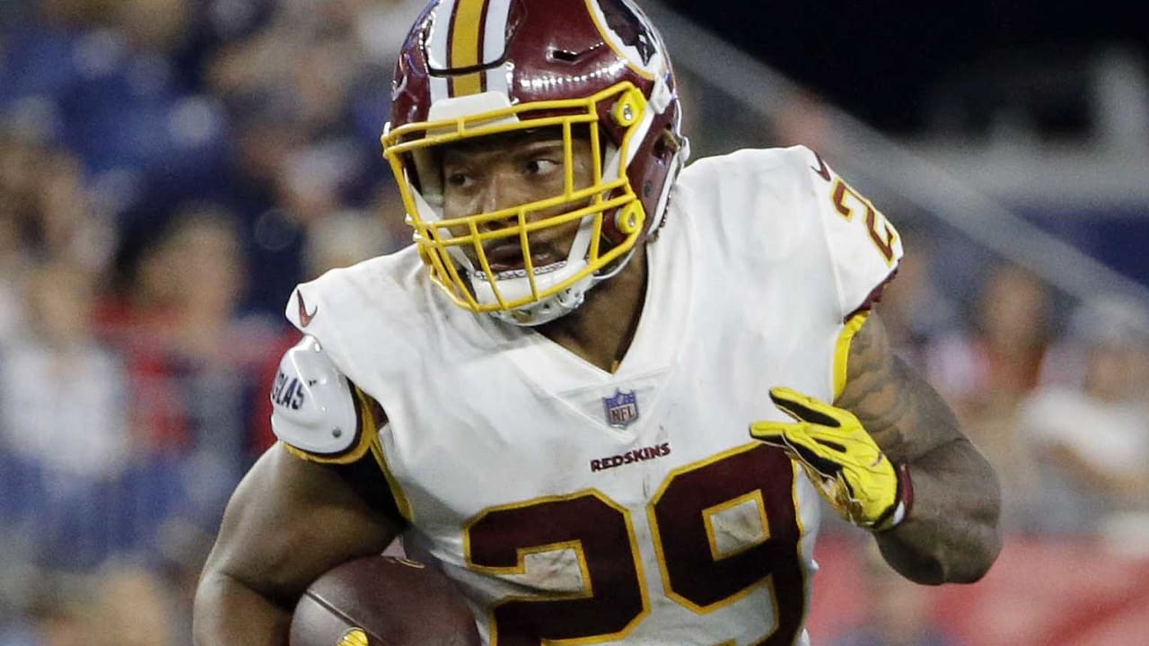 Redskins rookie running back Derrius Guice suffers a torn ACL and