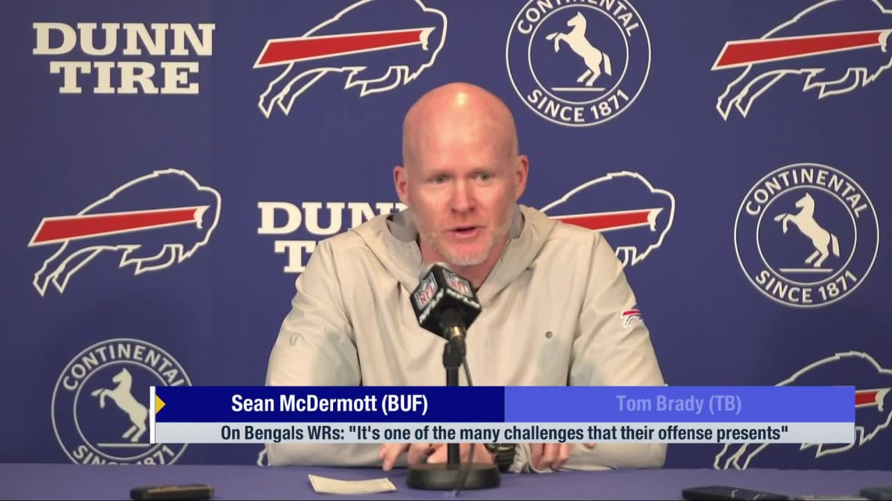 FOX19 NOW on X: Buffalo Bills Head Coach Sean McDermott with glowing  remarks for the Bengals organization    / X