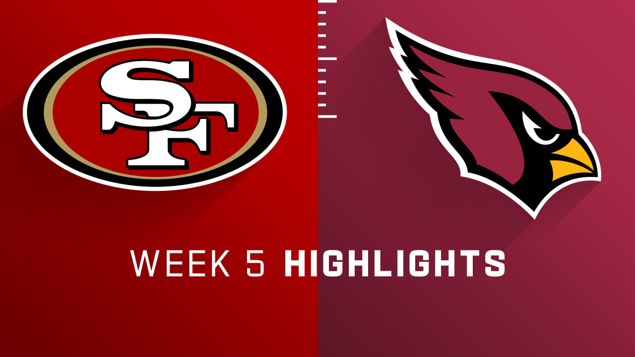 49ers vs. Cardinals Week 5 Highlights
