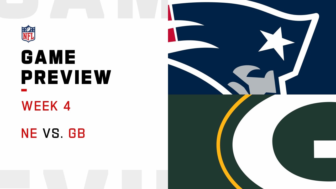 New England Patriots vs. Green Bay Packers preview Week 4