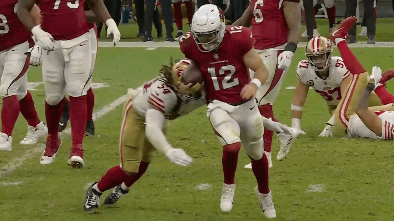 49ers highlight: Talanoa Hufanga intercepts Patrick Mahomes