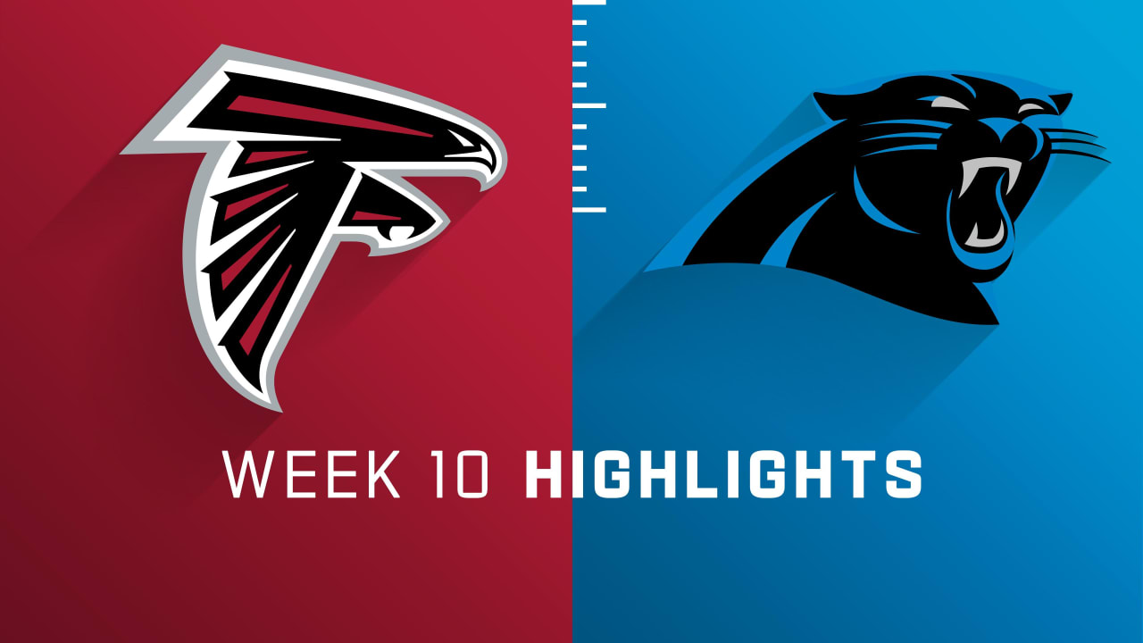 Atlanta Falcons vs. Carolina Panthers highlights Week 10