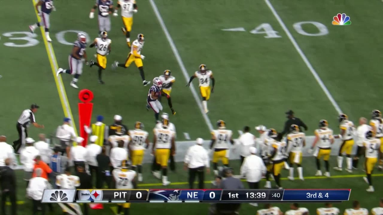 New England Patriots Highlights vs. Pittsburgh Steelers