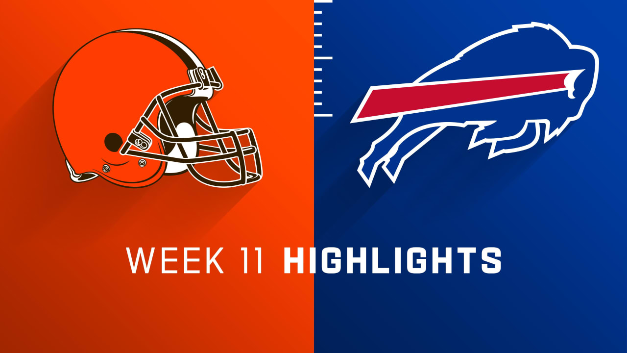 NFL Week 11 Fantasy Football Recap: Buffalo Bills vs. Cleveland