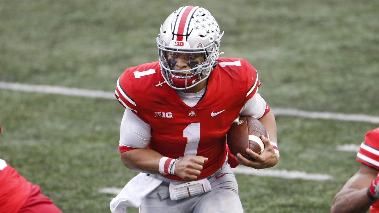 Ohio State QB Justin Fields starts petition to relaunch Big Ten