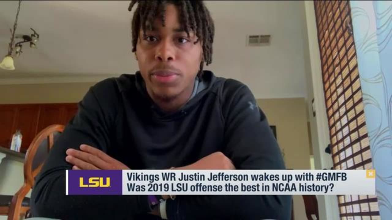 Justin Jefferson shares why he has extra motivation after draft
