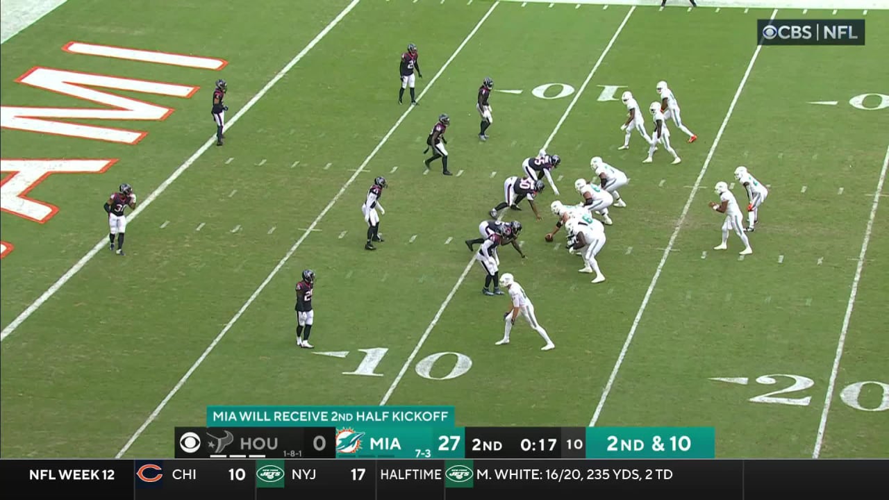 Game replay: Miami Dolphins vs. Houston Texans, Tua Tagovailoa out