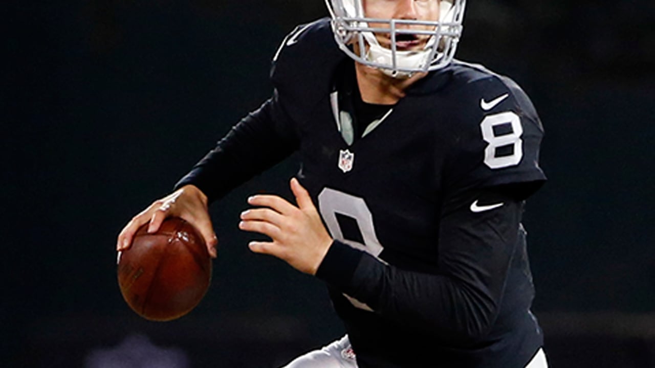 Connor Cook Named Raiders Starting QB in AFC Wild Card Game vs