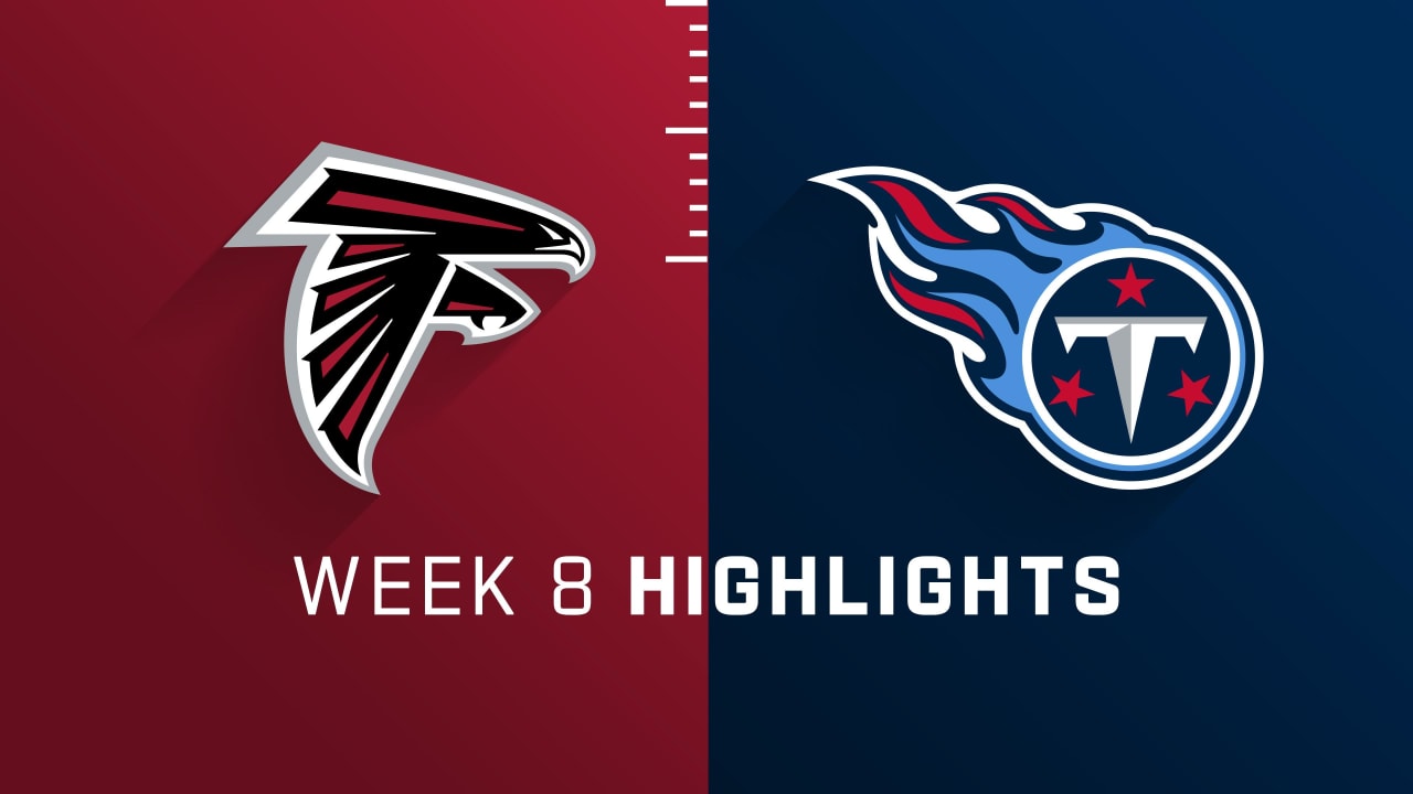 Atlanta Falcons vs. Tennessee Titans highlights Week 8