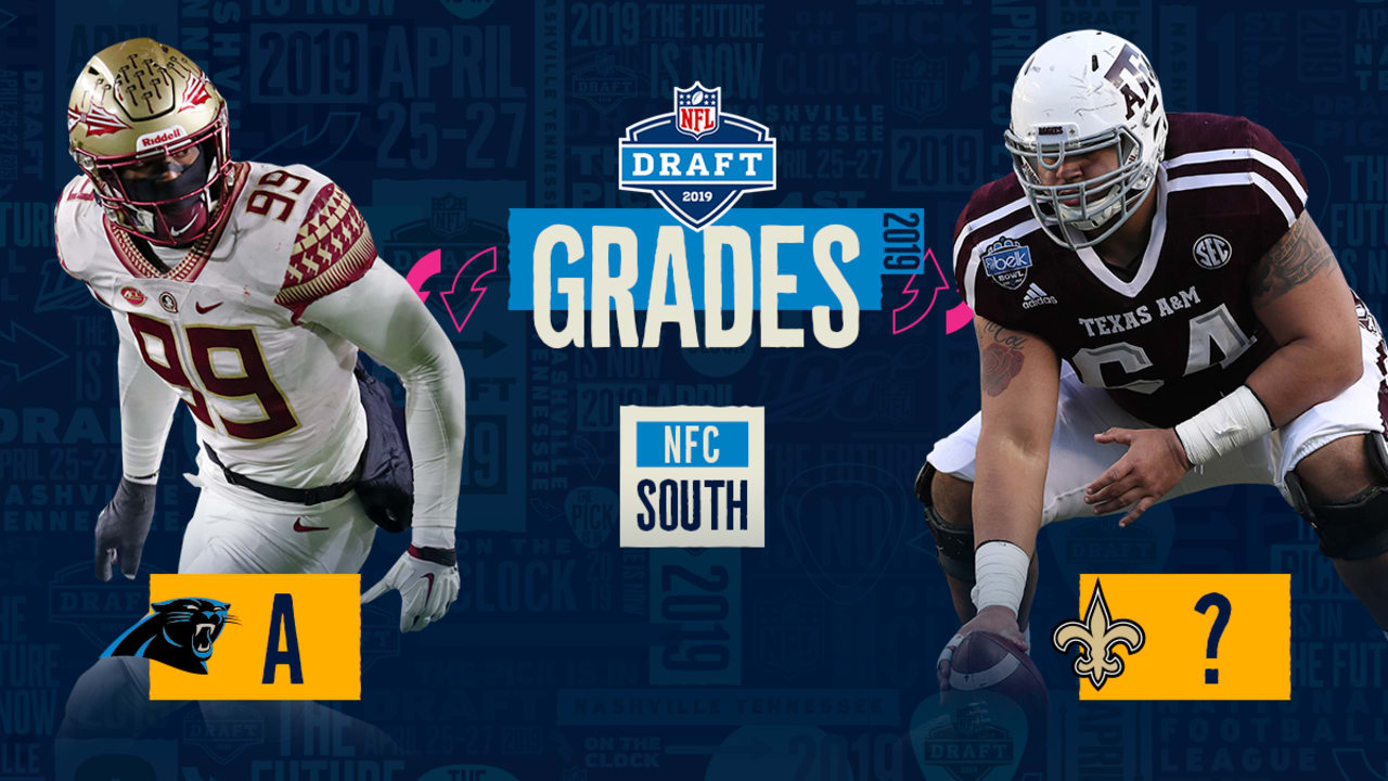 Draft Grades Live: AFC and NFC South