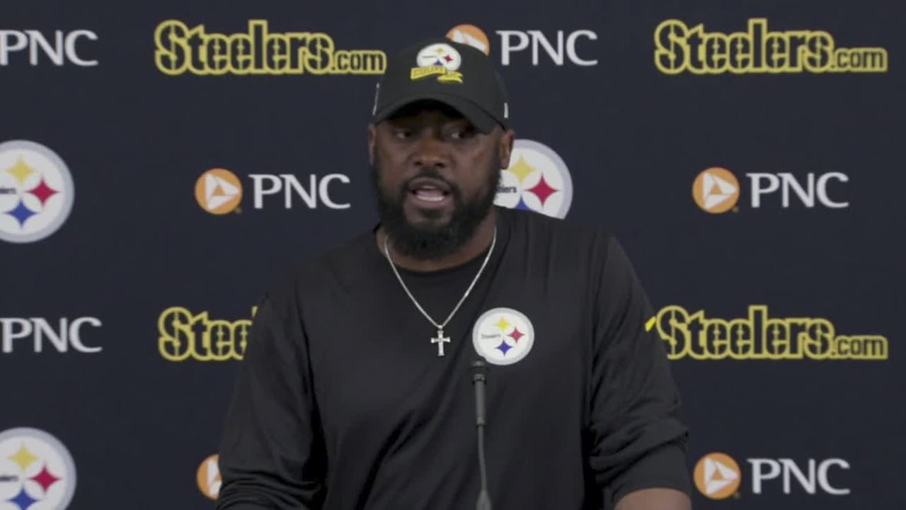 Pittsburgh Steelers Head Coach Mike Tomlin On Making Quarterback Kenny ...