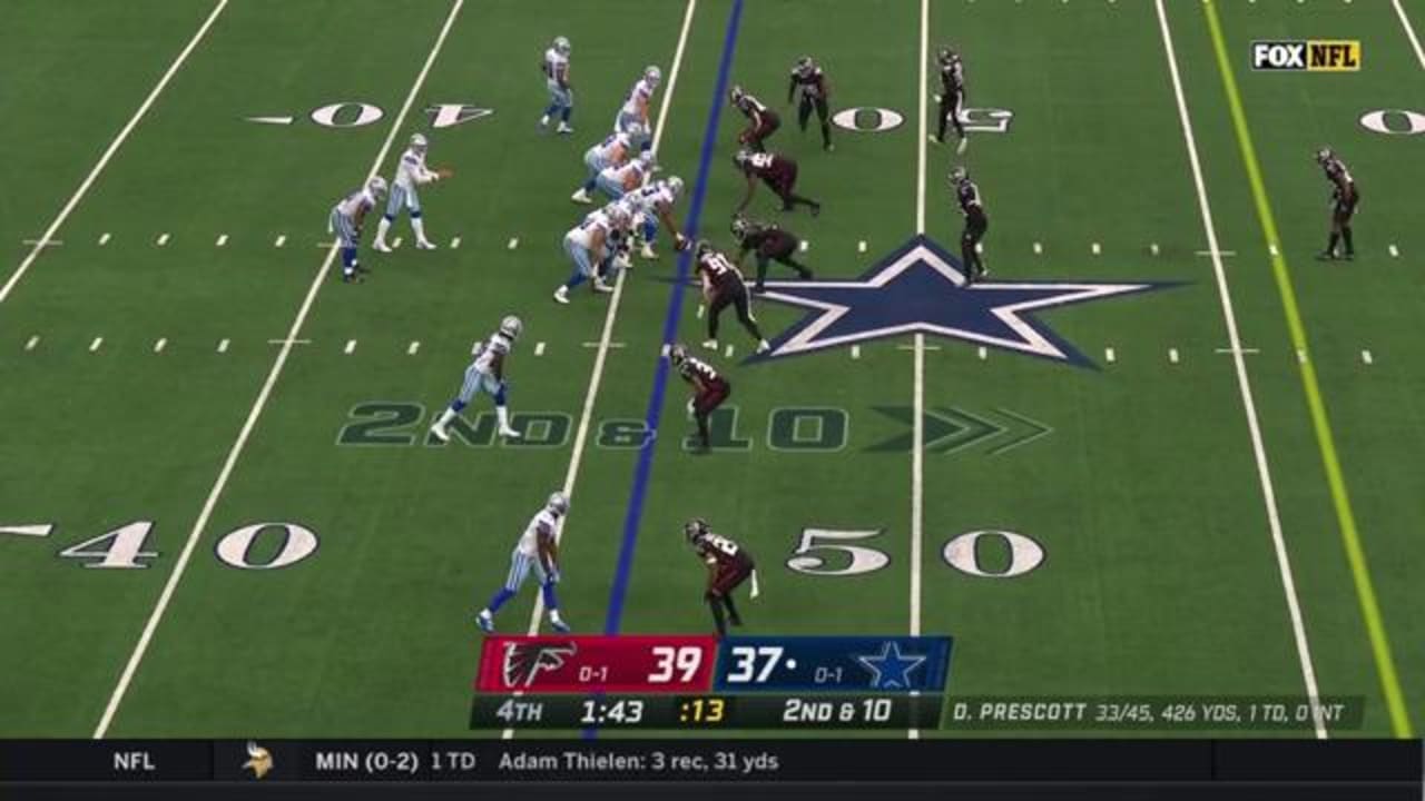 Dallas Cowboys wide receiver Ceedee Lamb gets team in field goal range with 24yard snag