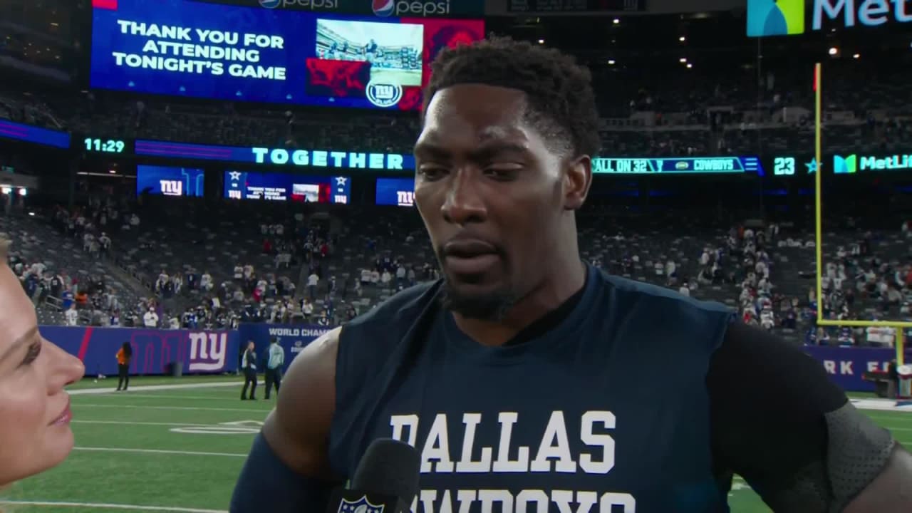 Dallas Cowboys defensive end Demarcus Lawrence reflects on Week 3 win vs.  New York Giants, competition with linebacker Micah Parsons