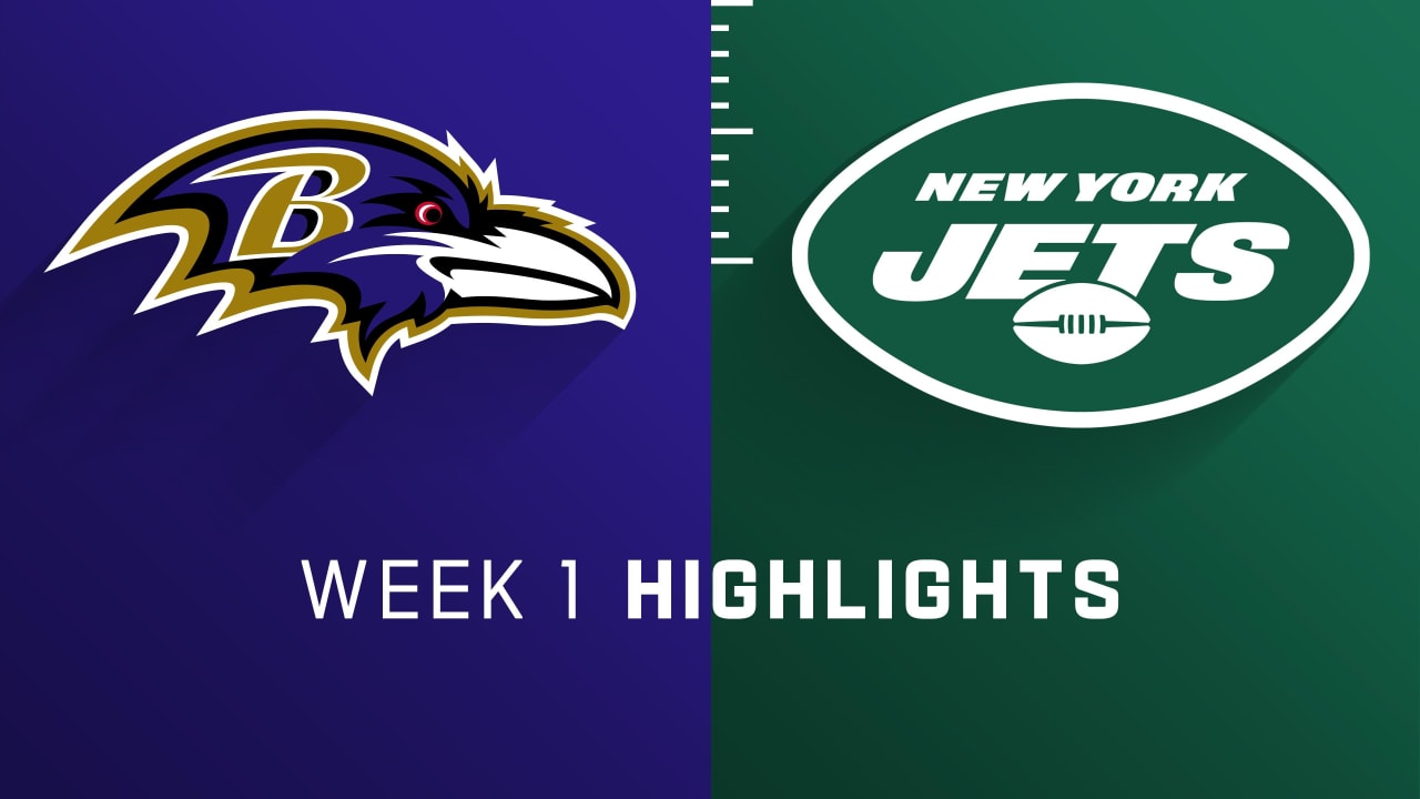 Baltimore Ravens vs. New York Jets highlights Week 1