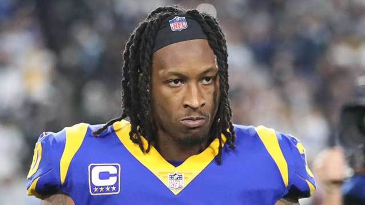 LA Rams RB Todd Gurley misses practice with bruised thigh