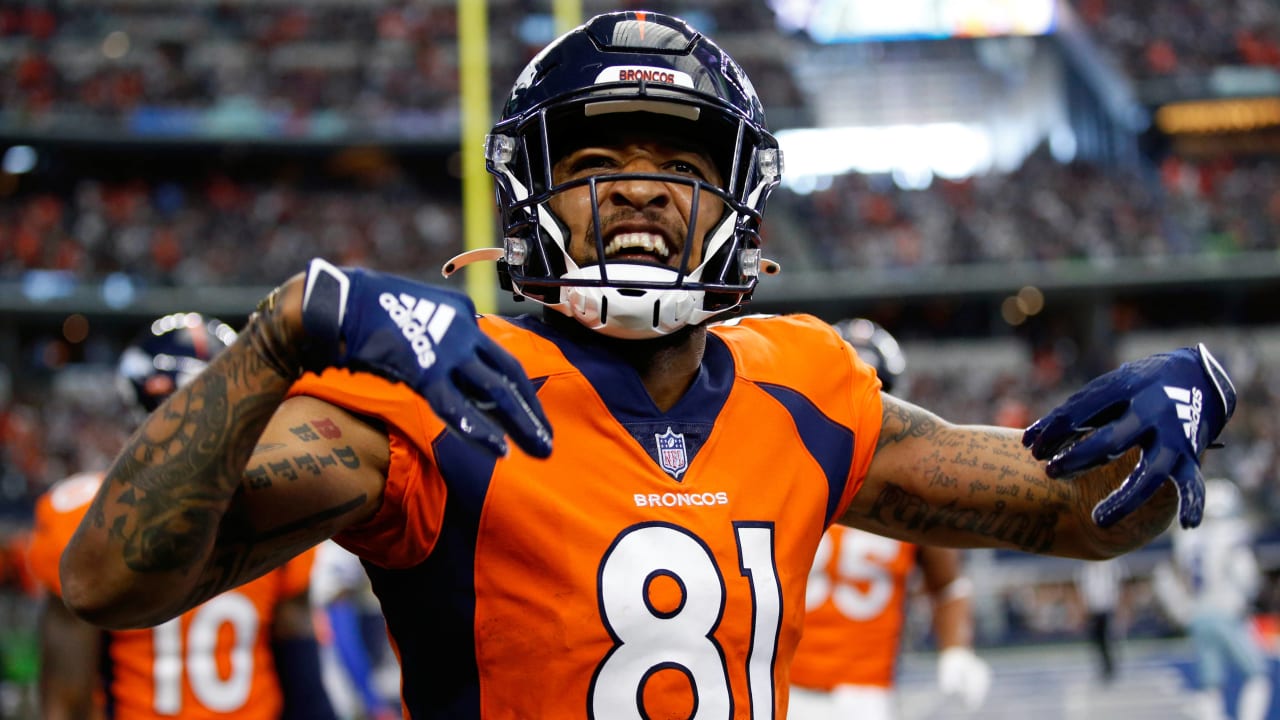 Broncos WR Tim Patrick Catches Touchdown Pass In Second Straight Game