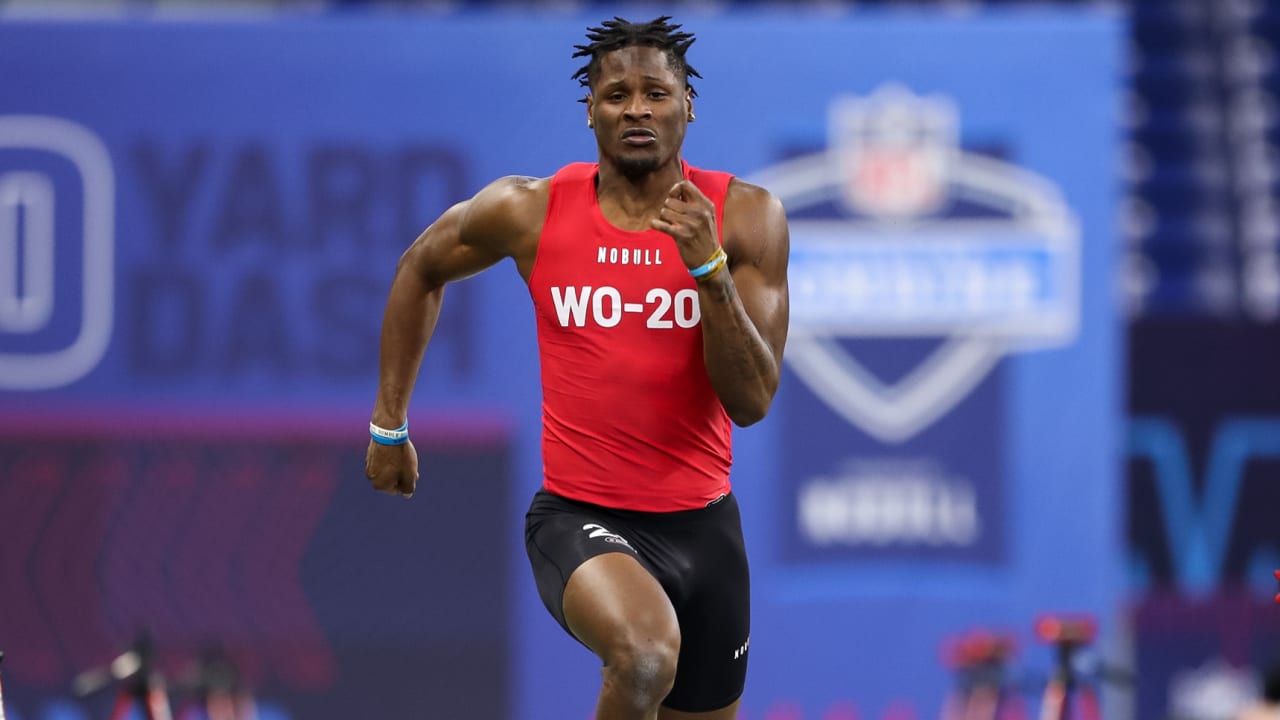 Wide receiver Malik Heath runs official 4.64second 40yard dash at