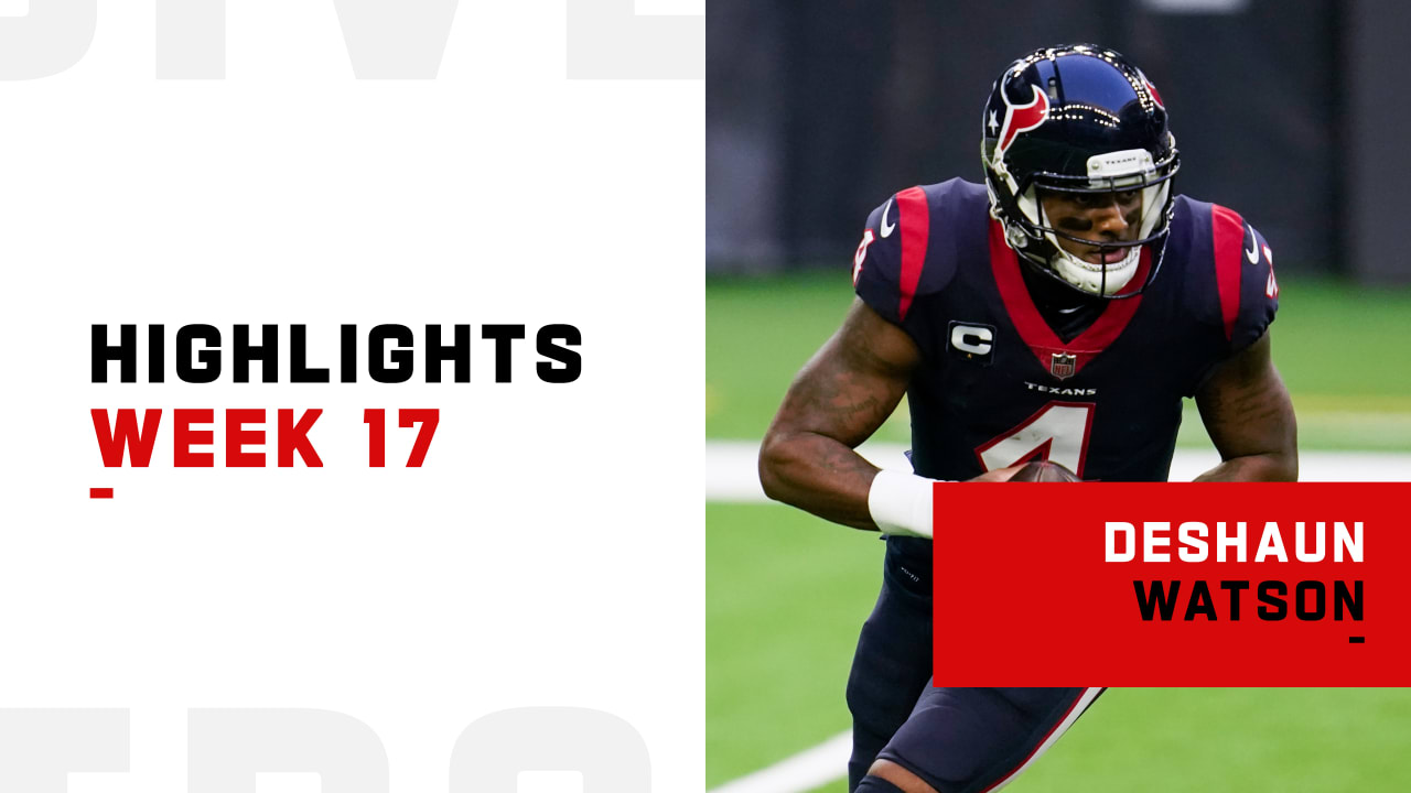 Houston Texans Quarterback Deshaun Watson's Best Plays From 3-TD Game ...