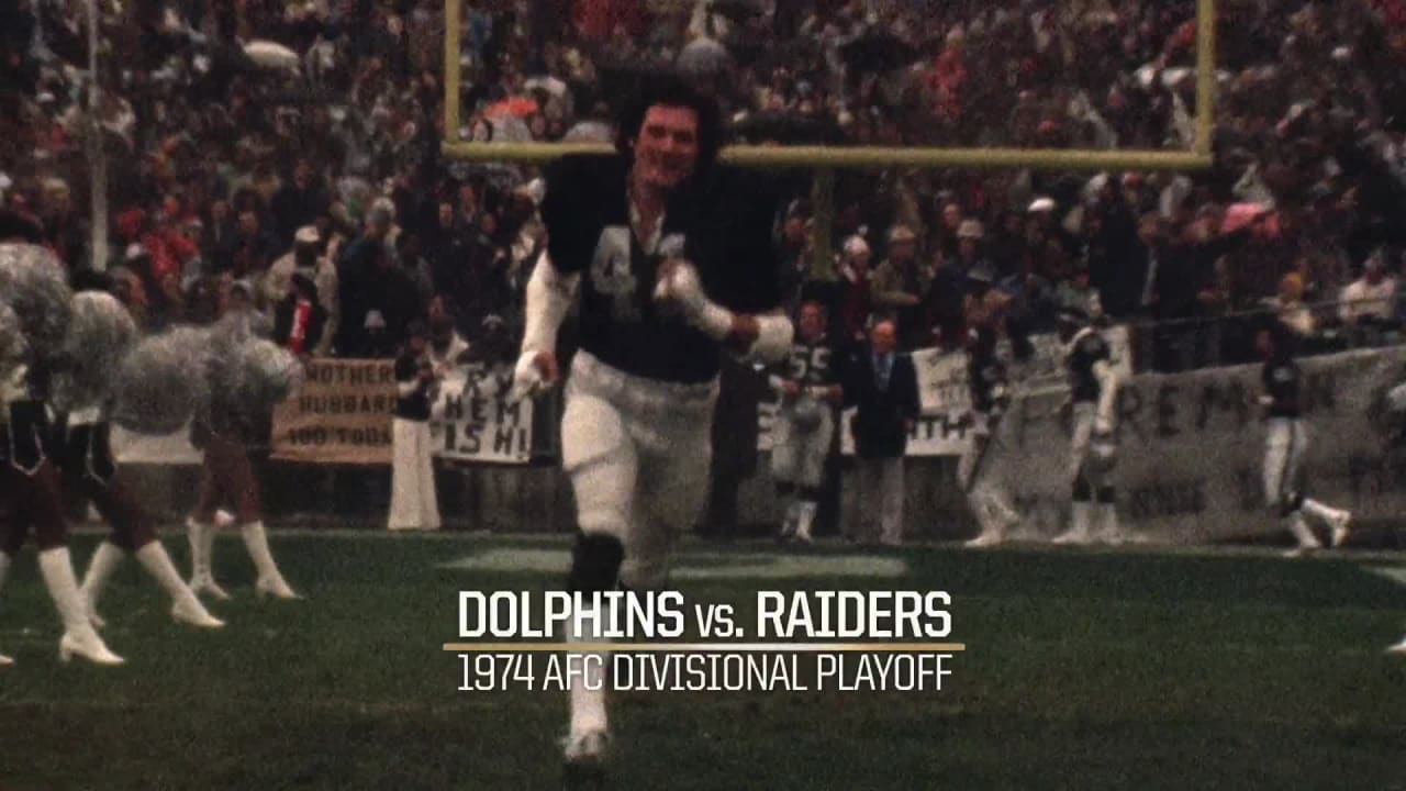 NFL 100 Greatest' Games, No. 23: Dolphins-Raiders duel ends in 'Sea of  Hands'