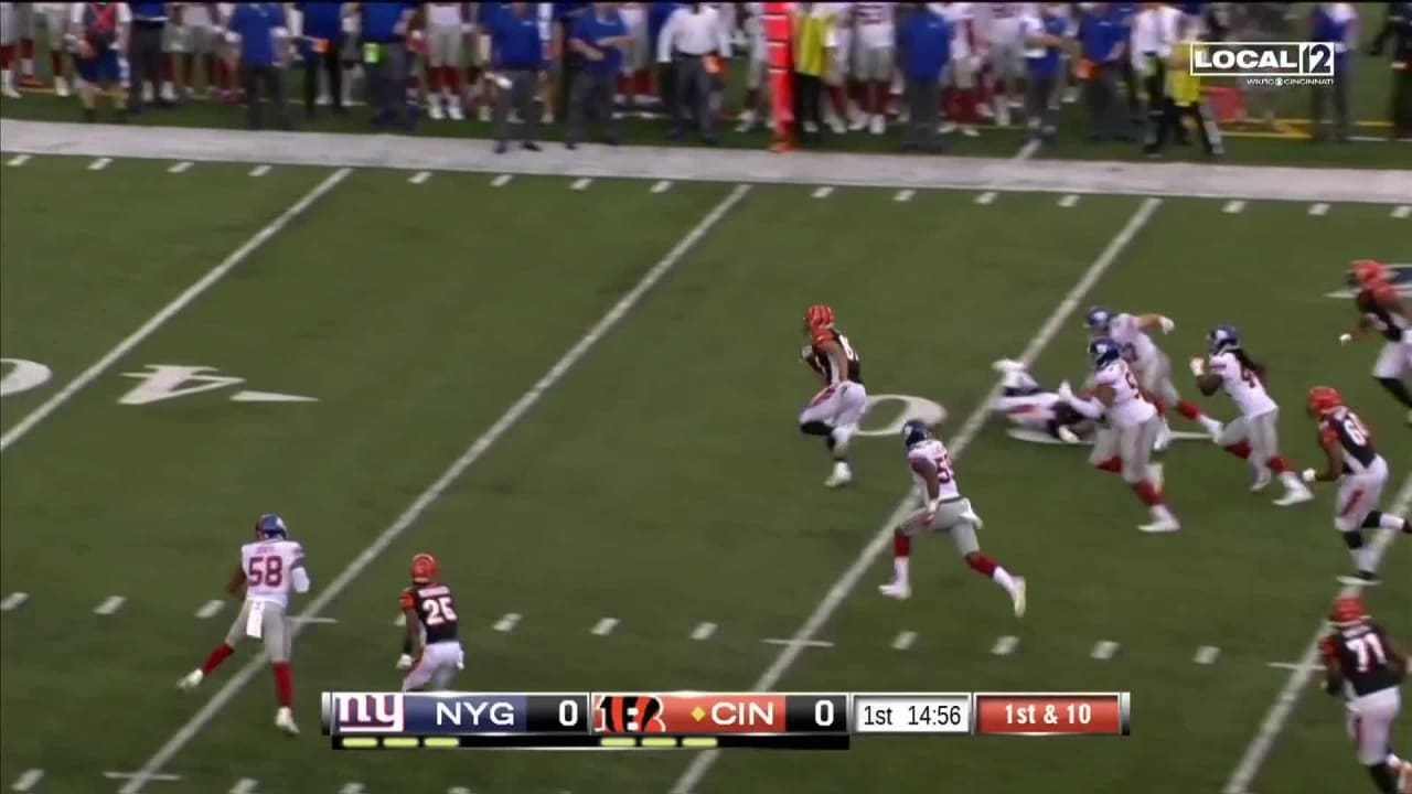 Giants vs. Bengals Preseason Week 3 Highlights