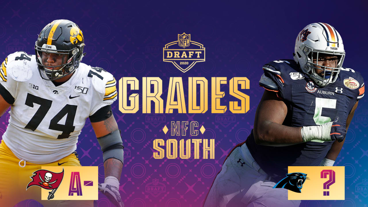 NFC South draft grades Bucs and Panthers continue makeovers
